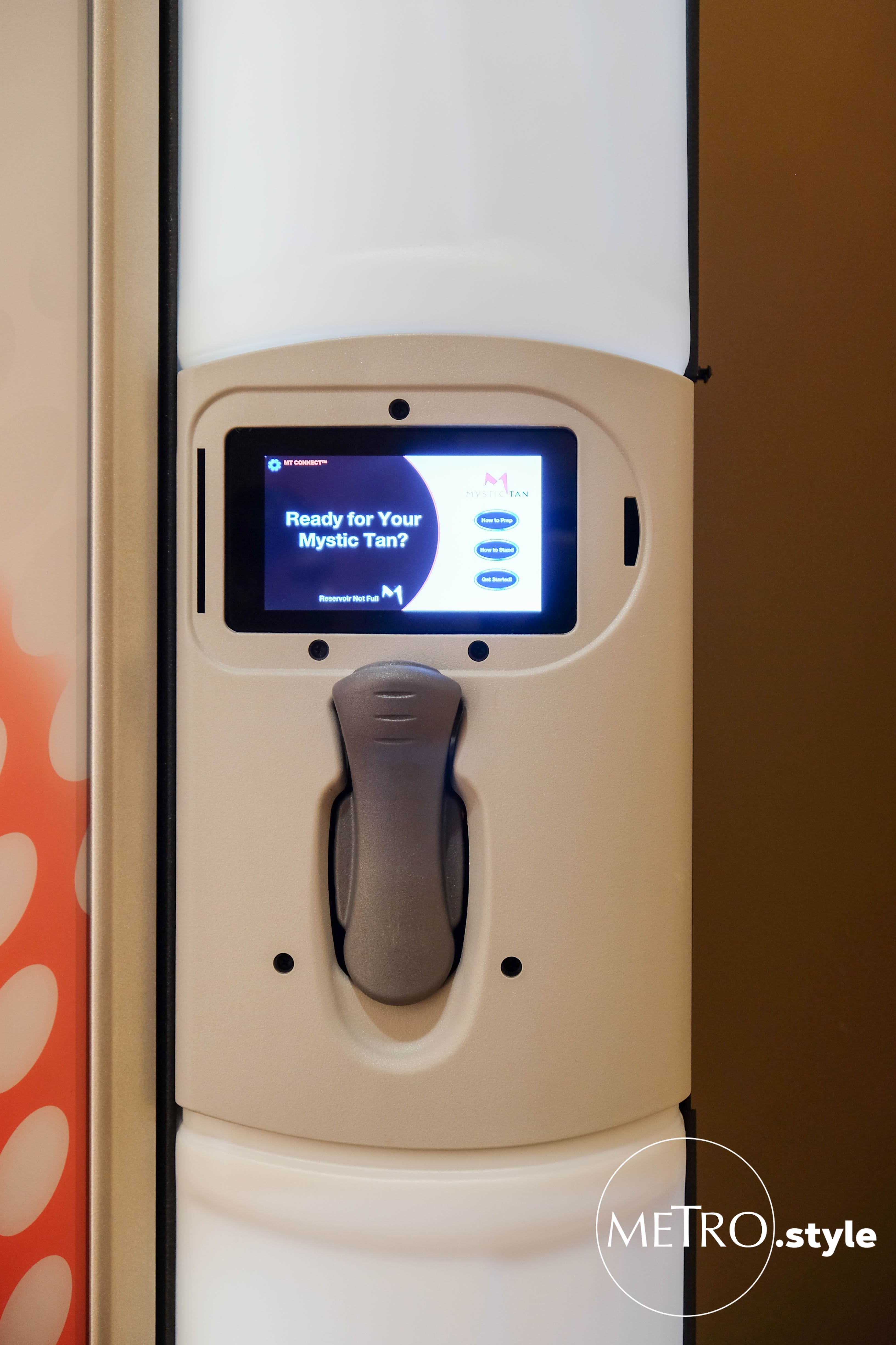 With the Mystic Tan, everything is automated so the results are consistent and, more importantly, customizable to your choice of tan. With the Mystic Tan, everything is automated so the results are consistent and, more importantly, customizable to your choice of tan.